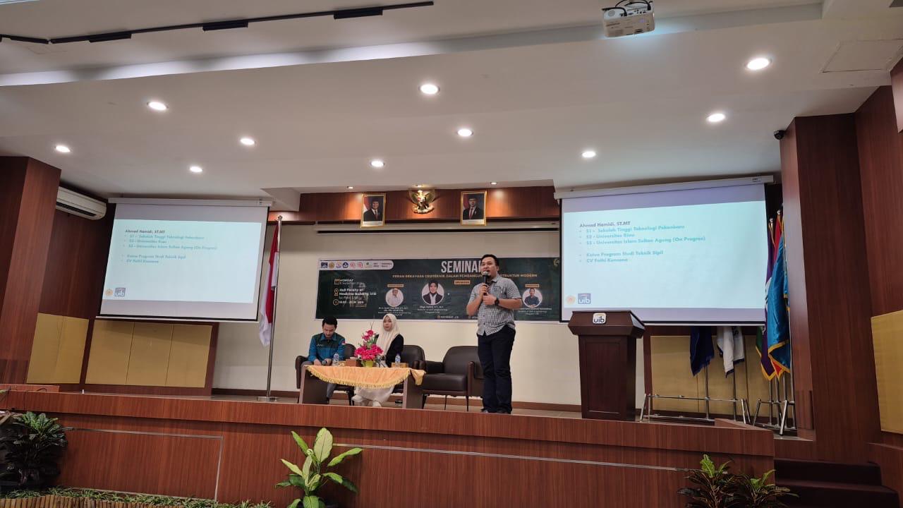 Teknik Sipil STT Pekanbaru Adakan Kuliah Umum Dengan Teknik Sipil UIB